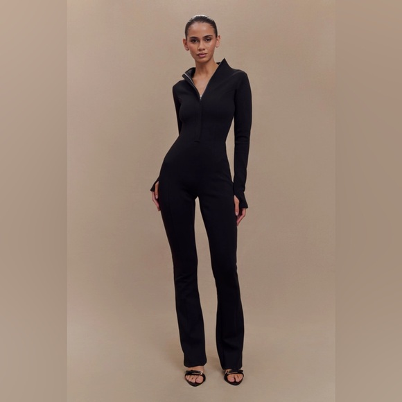 MESHKI Margaery Scuba Jersey Jumpsuit
